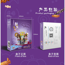 将图片加载到图库查看器,CANDY HOUSE 3D metallic puzzle Jigsaw DIY Toys gift for children 糖果屋3d立体拼图模型 DIY手工金属拼装玩具