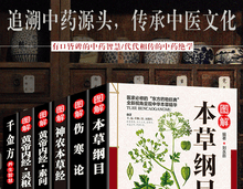 将图片加载到图库查看器,6 Pcs/set Source of traditional Chinese medicine books Yellow Emperor's Internal Classic Compendium of Materia Medica