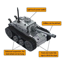 Muatkan imej ke dalam penonton Galeri, City Military Electric Motor Tank Building Blocks Technical Tank Track Army Soldier Figure Bricks Education Toys For Boy
