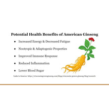 Muatkan imej ke dalam penonton Galeri, American Ginseng Root 美国泡参须
