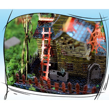 Load image into Gallery viewer, VAMPIRE HOUSE 3D metallic puzzle Jigsaw DIY Toys gift for children 吸血鬼屋3d立体拼图模型 DIY手工金属拼装玩具
