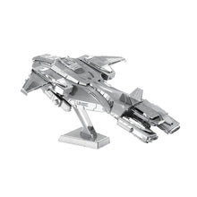 Muatkan imej ke dalam penonton Galeri, Hola Game 3D Metal Puzzles Guardians UNSC Scorpion Tank Action Figures Laser Manual Jigsaw Kits Children Educational gif
