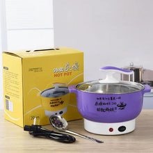 Muatkan imej ke dalam penonton Galeri, Portable Electric Steamboat Pot  家用小火锅
