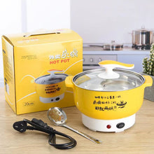 Muatkan imej ke dalam penonton Galeri, Portable Electric Steamboat Pot  家用小火锅
