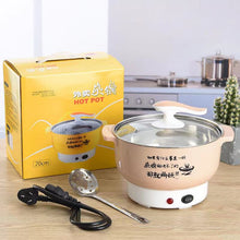 Muatkan imej ke dalam penonton Galeri, Portable Electric Steamboat Pot  家用小火锅
