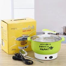 Muatkan imej ke dalam penonton Galeri, Portable Electric Steamboat Pot  家用小火锅
