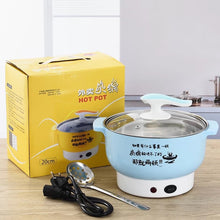 Muatkan imej ke dalam penonton Galeri, Portable Electric Steamboat Pot  家用小火锅
