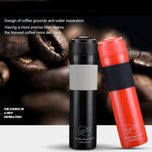 Muatkan imej ke dalam penonton Galeri, New Mini Coffee Machine Manual Coffee Maker Portable Pressure Espresso Coffee Maker Handheld Espresso Maker for traveler
