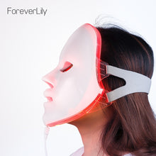 将图片加载到图库查看器，NOBOX-Minimalism Design 7 Colors LED Facial Mask Photon Therapy Anti-Acne Wrinkle Removal Skin Rejuvenation Face Skin Care Tools
