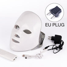 将图片加载到图库查看器，NOBOX-Minimalism Design 7 Colors LED Facial Mask Photon Therapy Anti-Acne Wrinkle Removal Skin Rejuvenation Face Skin Care Tools
