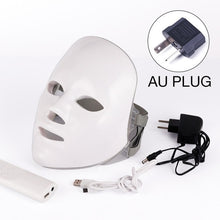 将图片加载到图库查看器，NOBOX-Minimalism Design 7 Colors LED Facial Mask Photon Therapy Anti-Acne Wrinkle Removal Skin Rejuvenation Face Skin Care Tools
