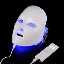 将图片加载到图库查看器，NOBOX-Minimalism Design 7 Colors LED Facial Mask Photon Therapy Anti-Acne Wrinkle Removal Skin Rejuvenation Face Skin Care Tools
