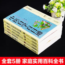 将图片加载到图库查看器，5 Pcs/set Health books of traditional Chinese Medicine Li Shizhen&#39;s Compendium of Materia Medica Huang Di Nei Jing
