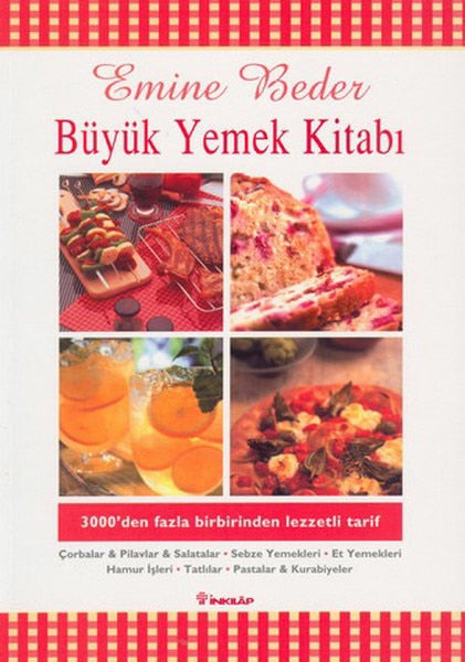 Big Cookbook Emine Beder Hist Bookstore Dining Drink Sequence (TURKISH)